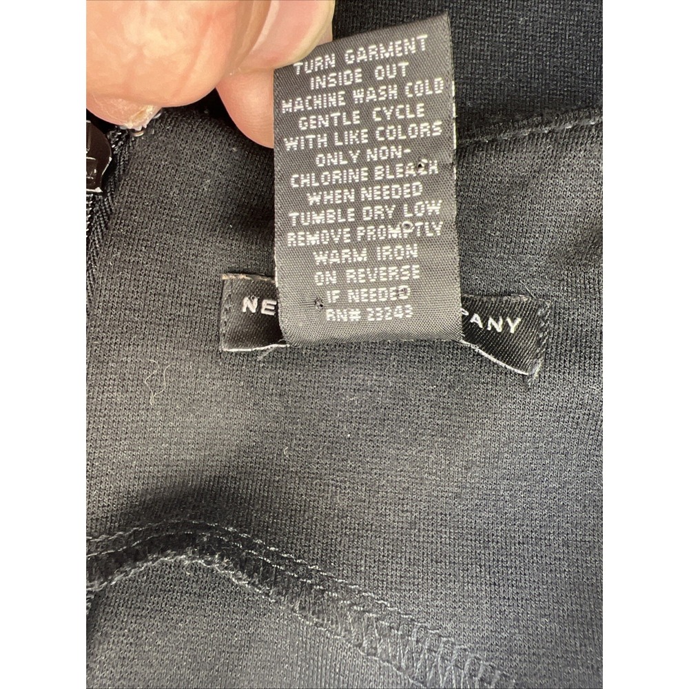 New York &‎ Company Stretch Dress Size 4 Black Sleeveless Sheath Rayon Blend - Picture 5 of 10